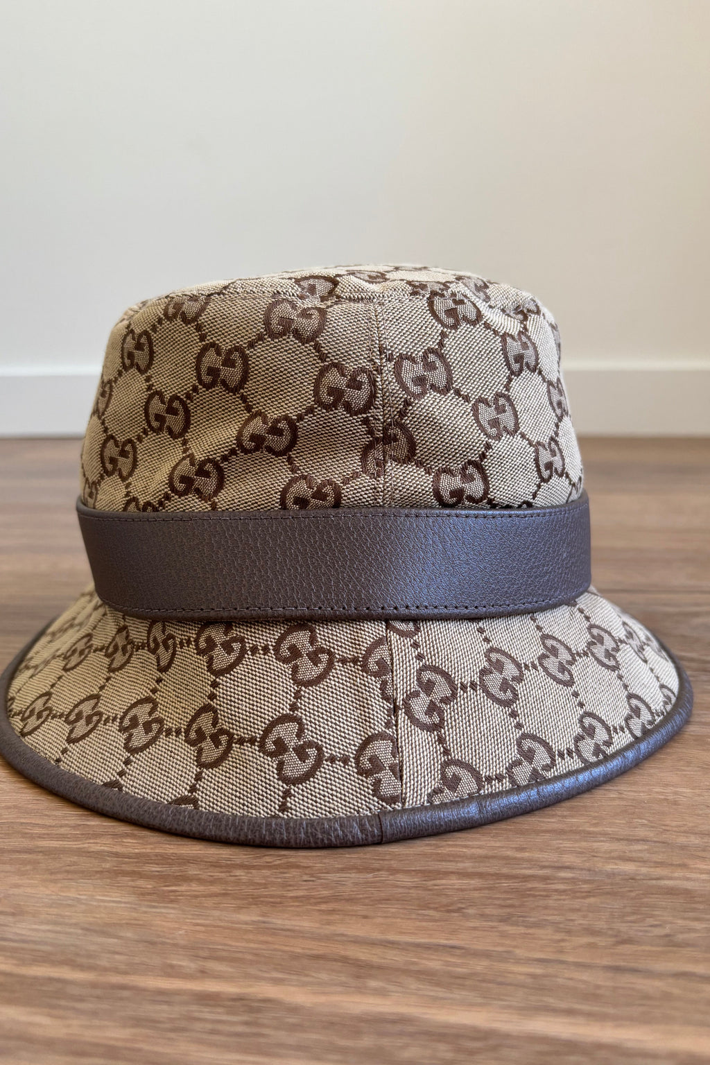 Authentic Gucci GG Canvas Bucket Hat