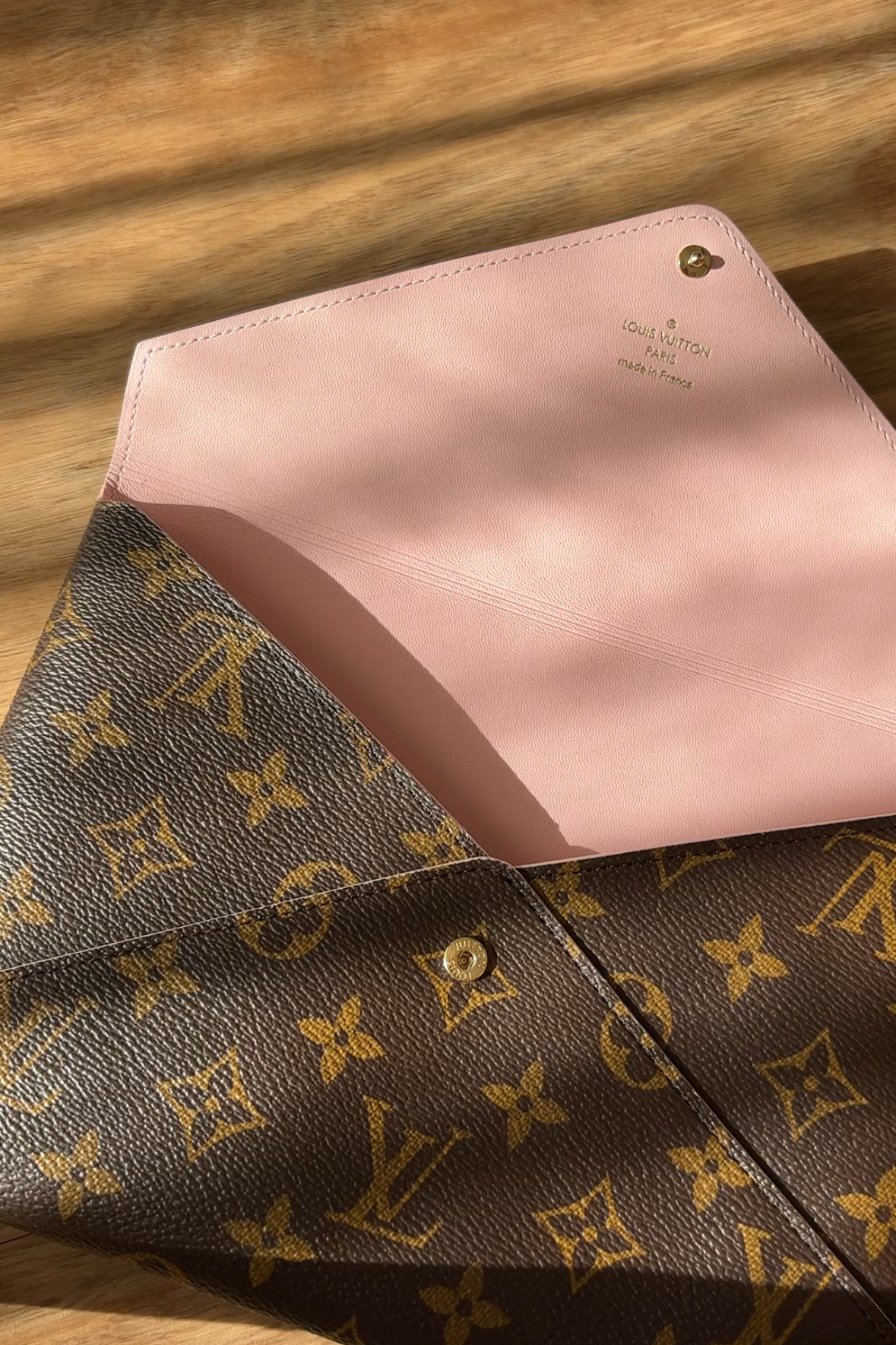 Authentic Louis Vuitton Large Kirigami Pochette Wallet Clutch Bag